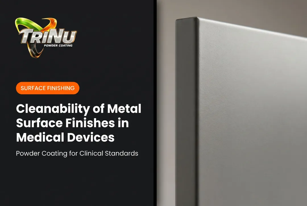 Cleanability of Metal Surface Finishes in Medical Devices