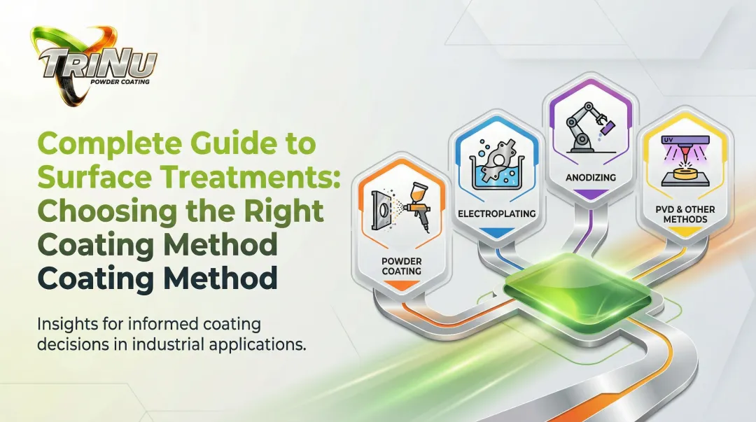 Complete Guide to Surface Treatments: Choosing the Right Coating Method