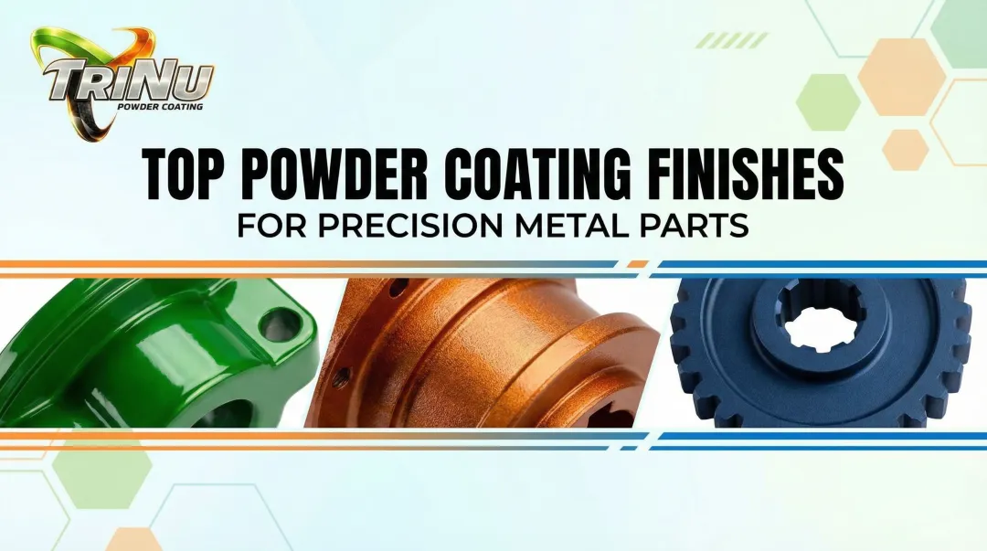 Top Powder Coating Finishes for Precision Metal Parts
