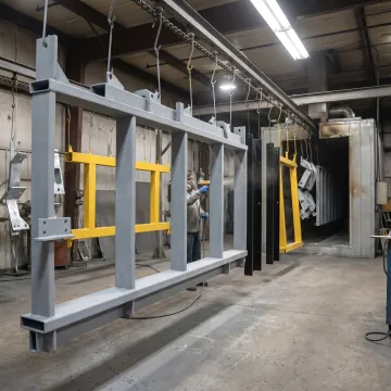 Marine metal parts with corrosion-resistant coating