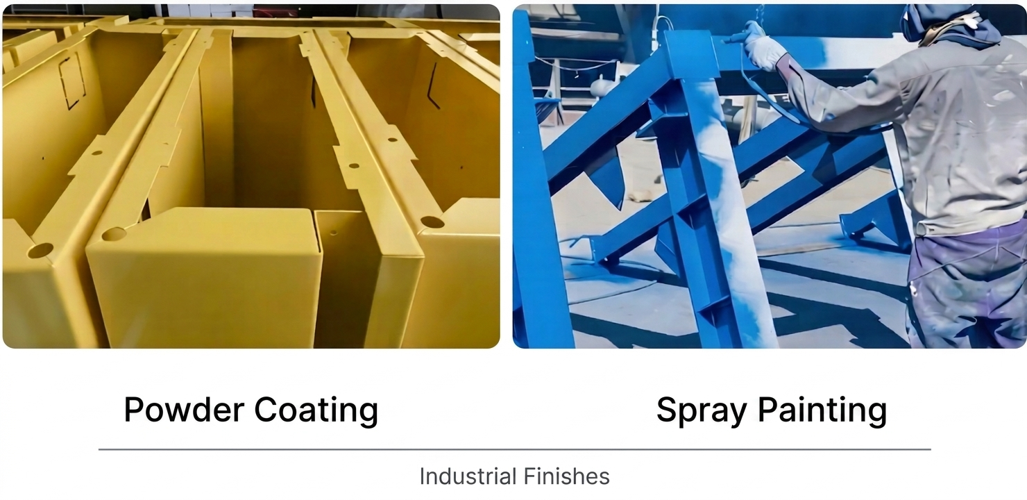 Powder Coating vs Spray Painting: Comprehensive Comparison Guide
