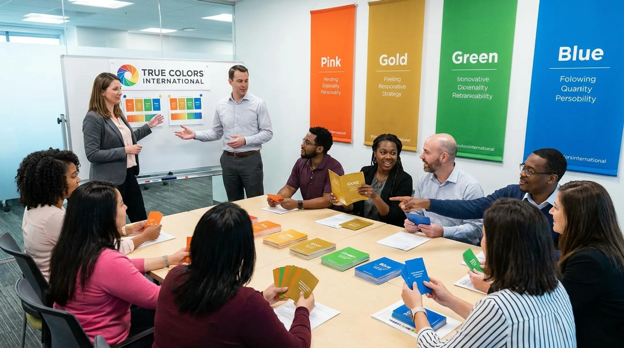 True Colors International personality assessment training workshop session materials