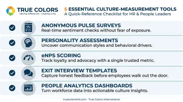 5 essential tools checklist for measuring organizational culture accurately