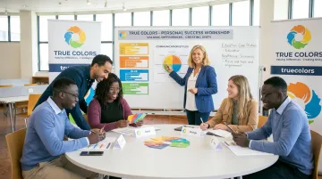 True Colors International leadership training workshop session with participants