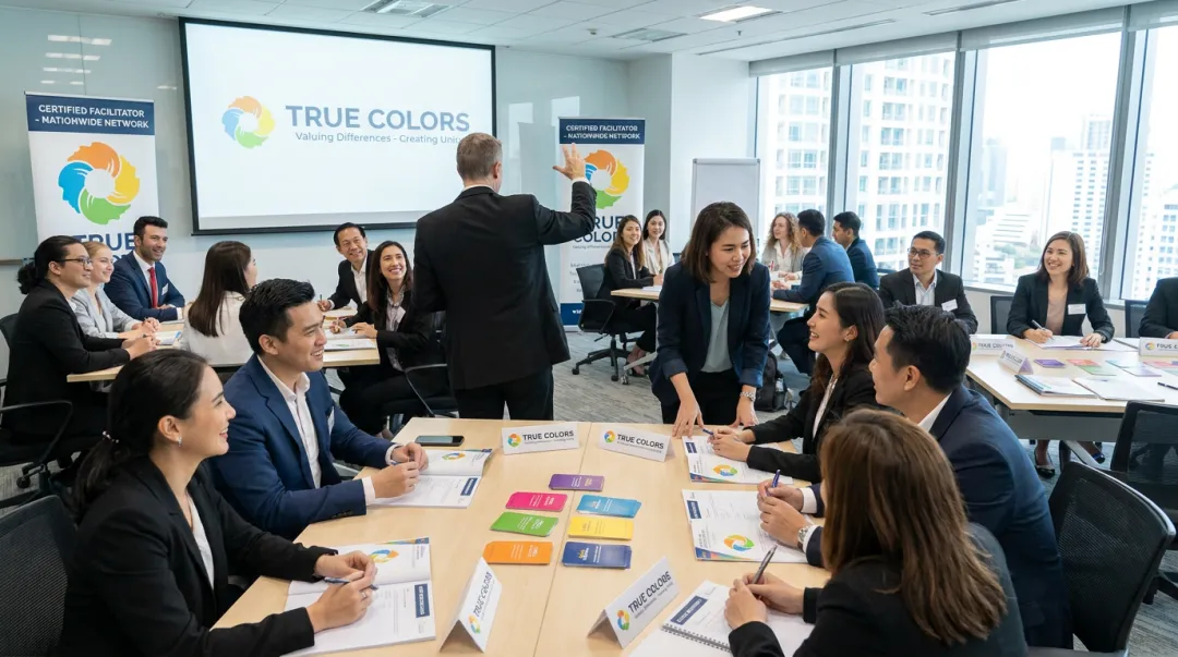 Certified Master Trainers and facilitators leading organizational coaching session