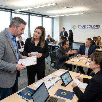Sales team practicing consultative selling techniques