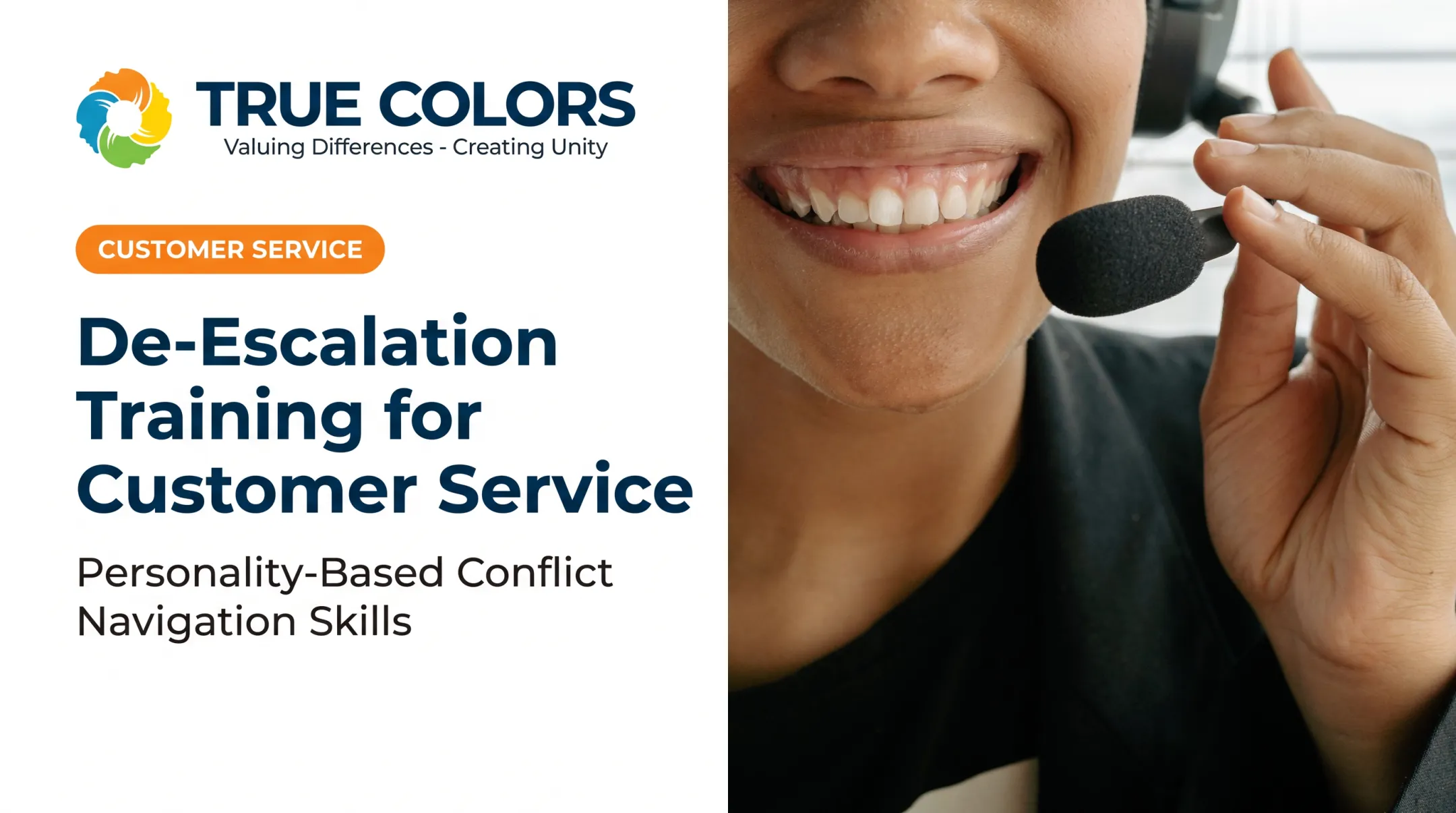De-Escalation Training for Customer Service