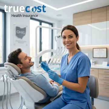 Ohio resident receiving dental exam with insurance coverage