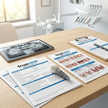 Dental insurance comparison showing implant coverage options