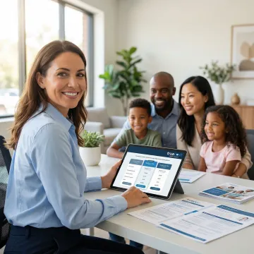 Affordable healthcare insurance consultation with licensed advisor