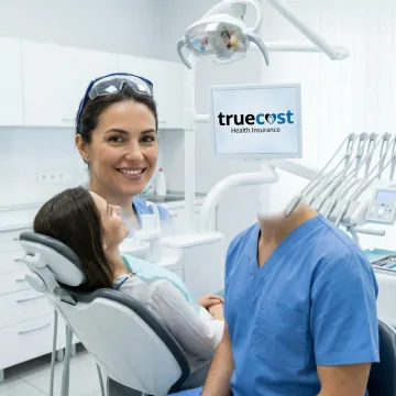 Dentist performing comprehensive dental procedure on patient