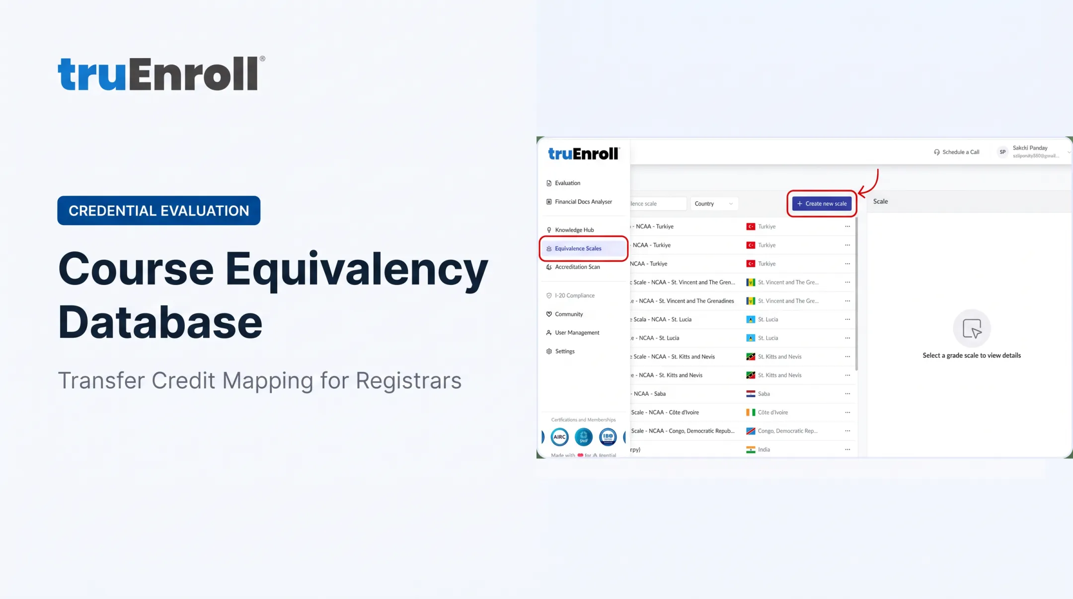 Course Equivalency Database