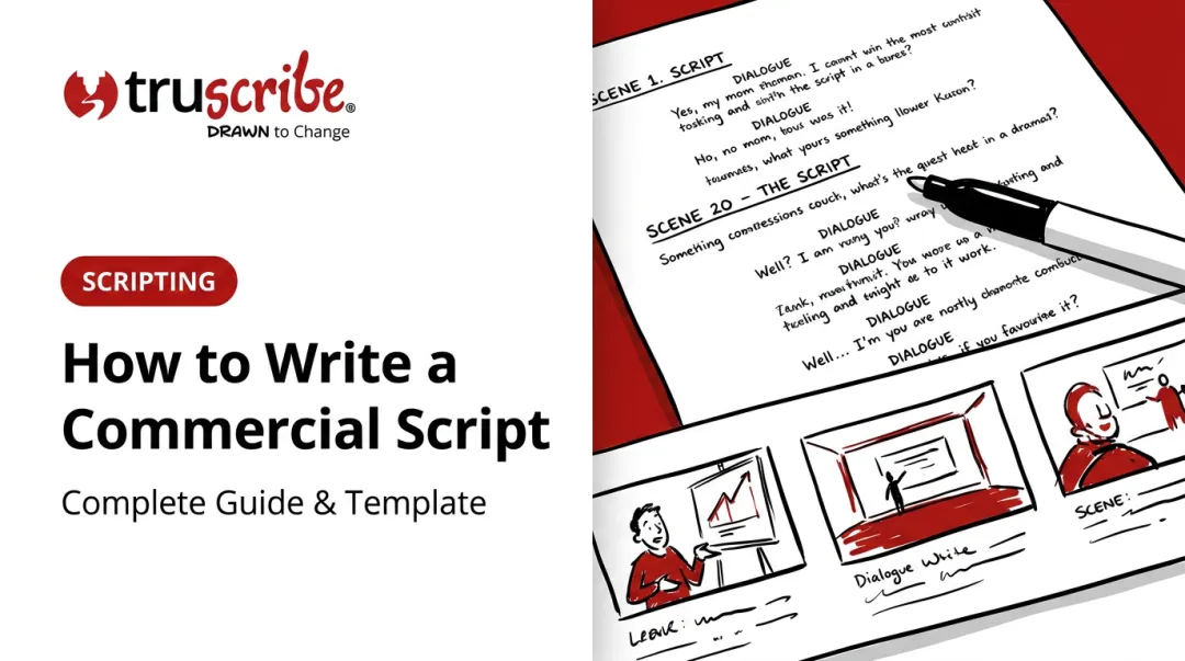 How to Write a Commercial Script: Complete Guide & Template
