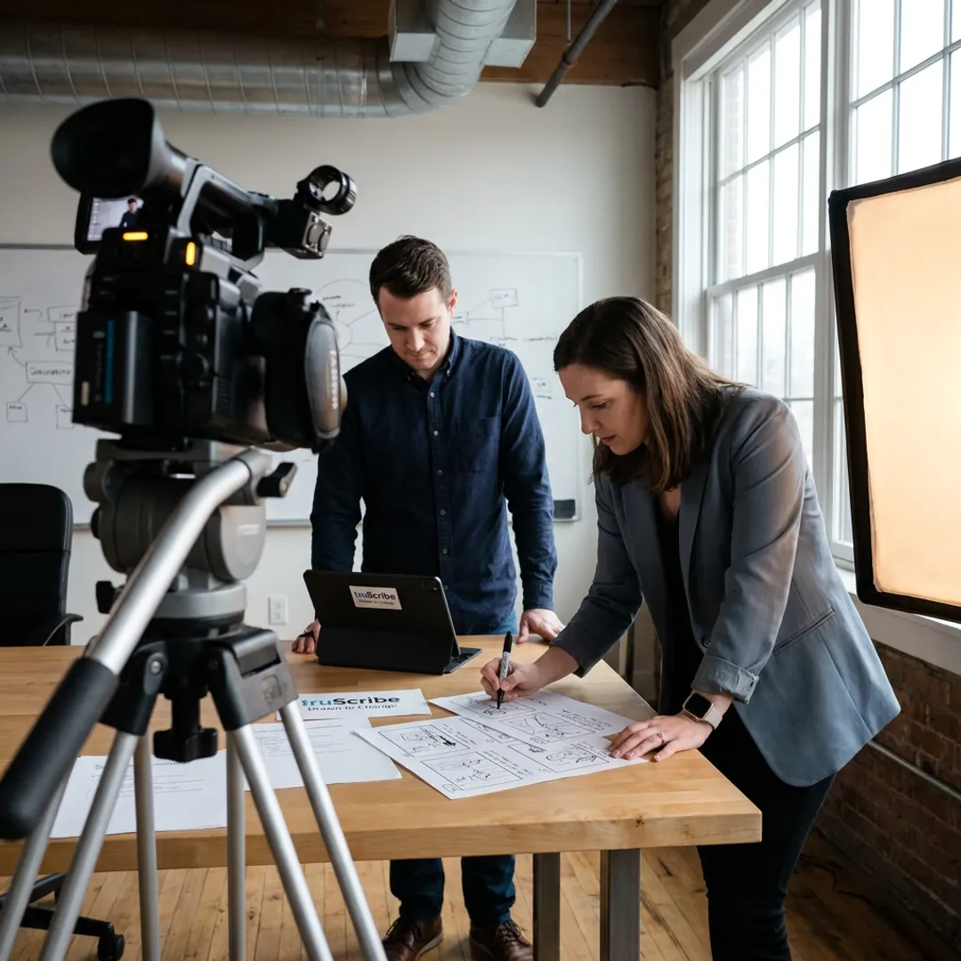 Professional video production setup in Savannah