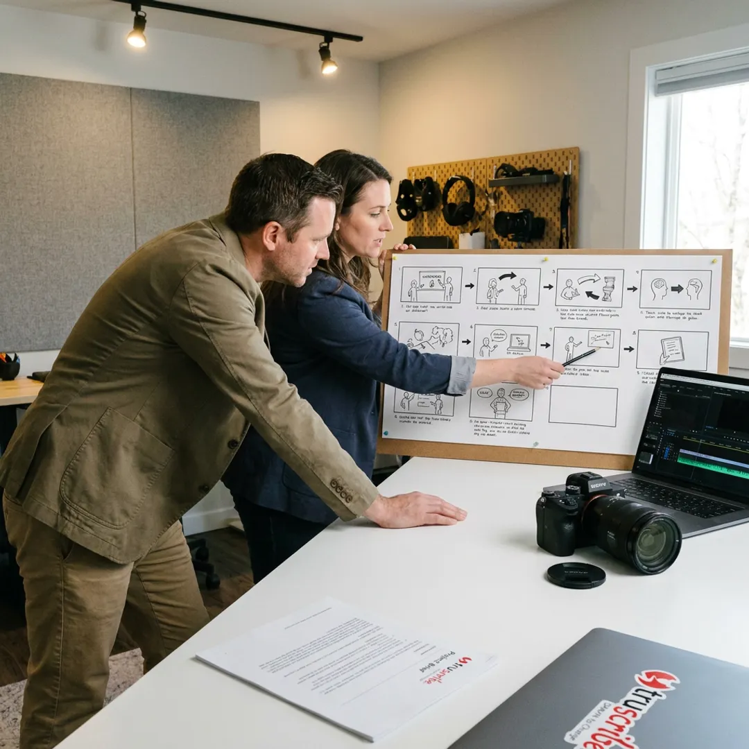Video production planning session