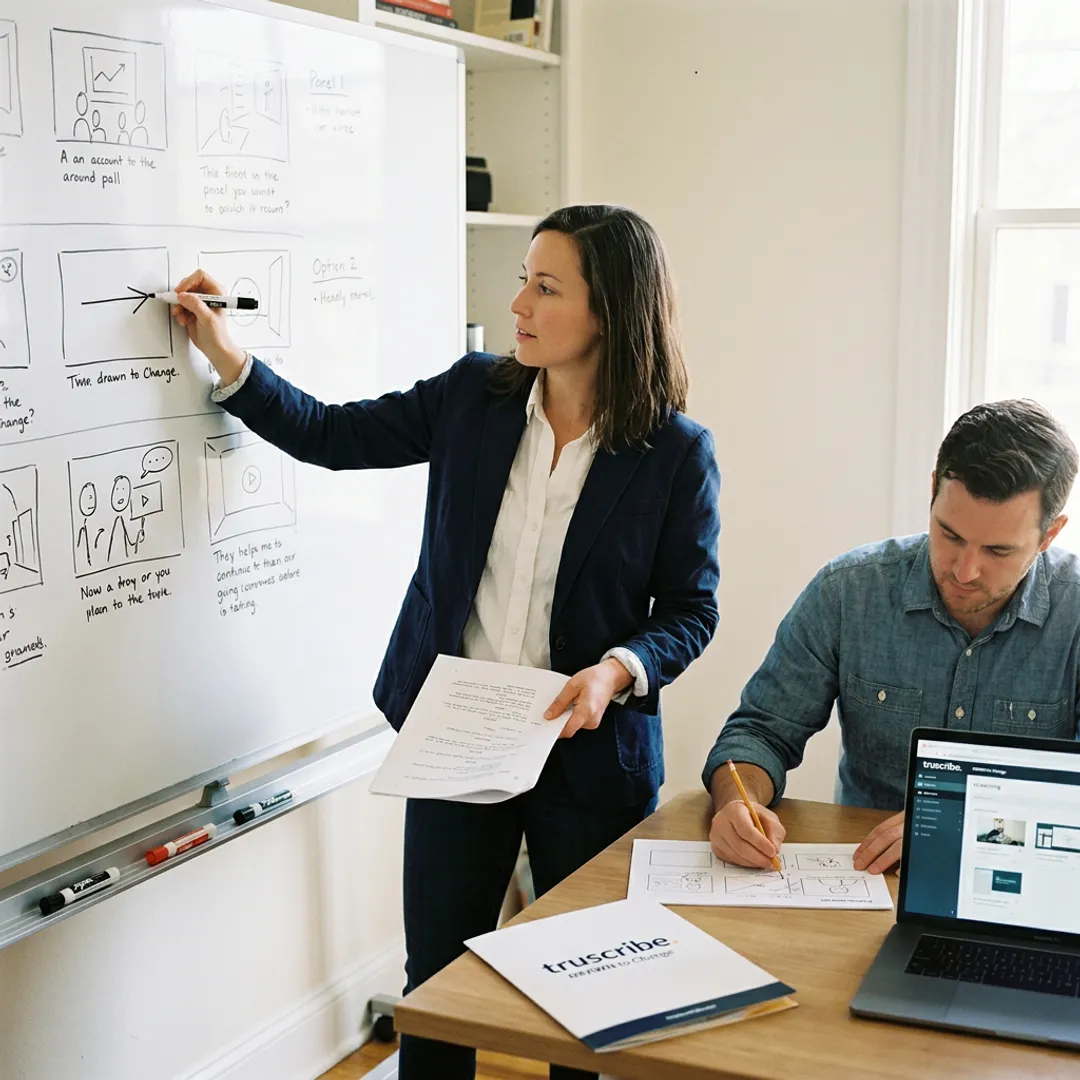 Custom e-learning development storyboard and digital course design
