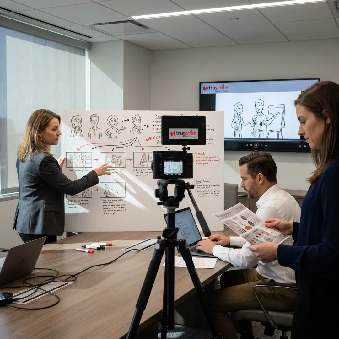 Creative video production for enterprise team event