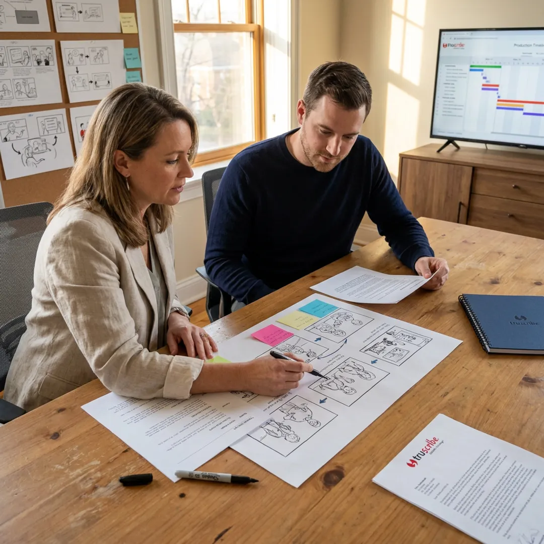 Instructional design process storyboard review
