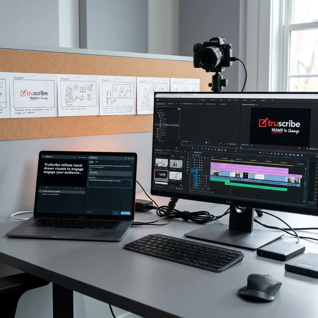 Video production planning and editing workflow