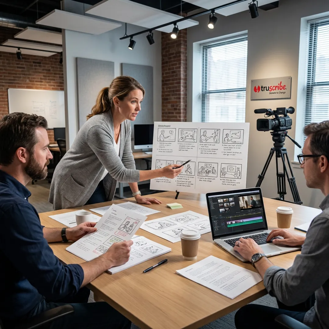 Video production planning session