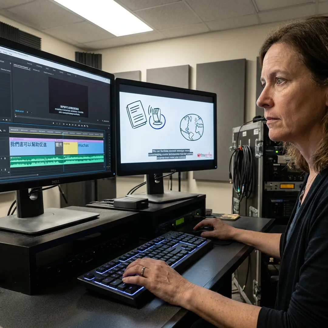 Media localization studio workflow