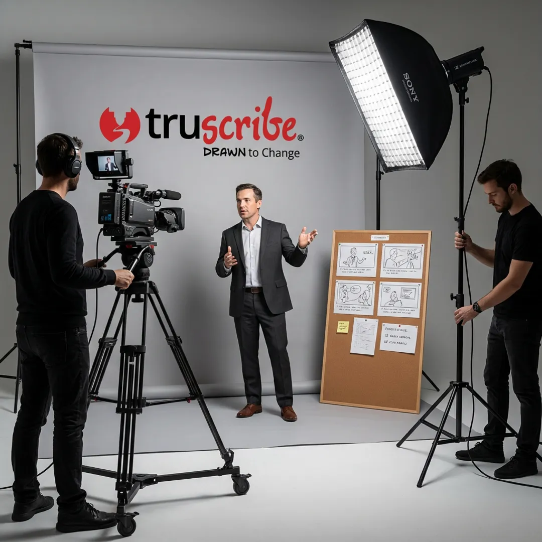 Professional infomercial video production team