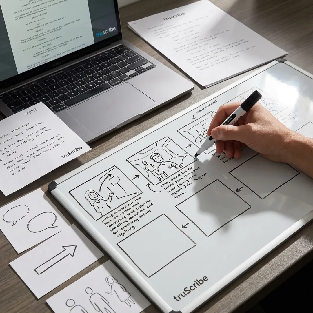 Hand-drawn online explainer video production