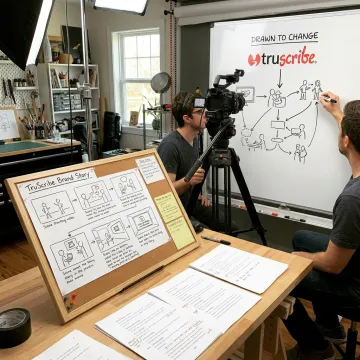 Brand story video production storyboard