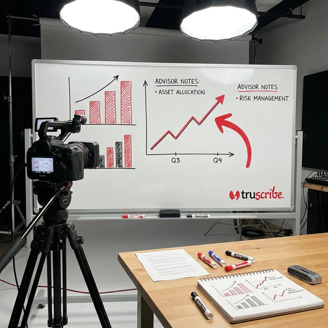 Financial services whiteboard video production
