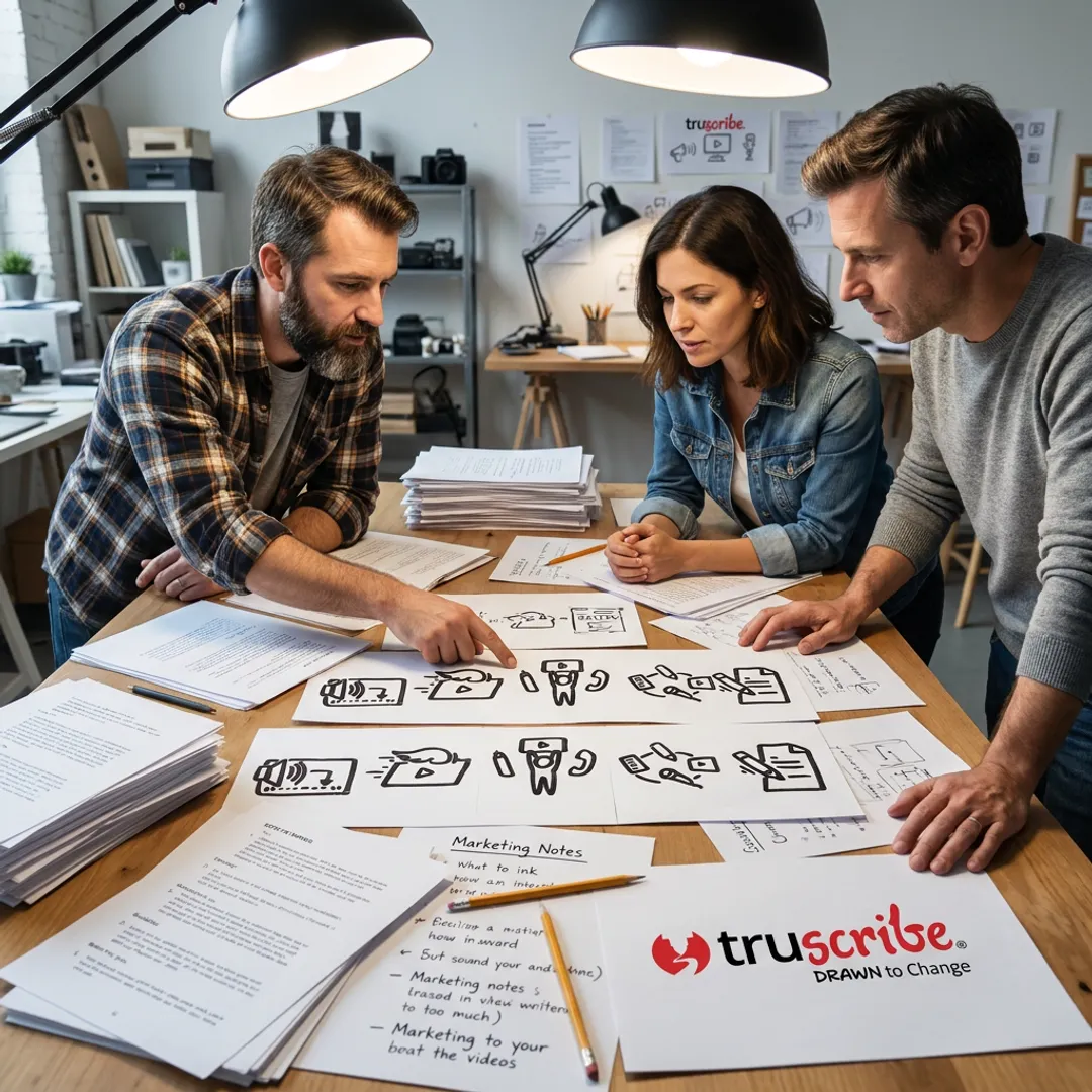 Whiteboard video production process