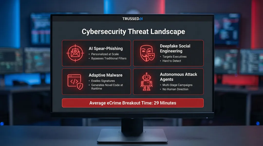 Four AI-enabled adversarial attack types speed scale and adaptability comparison