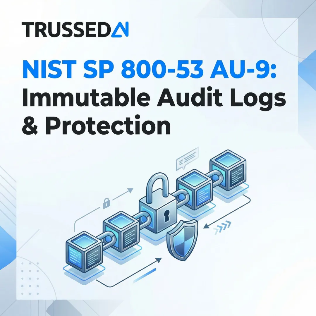 NIST SP 800-53 AU-9: Immutable Audit Logs & Protection