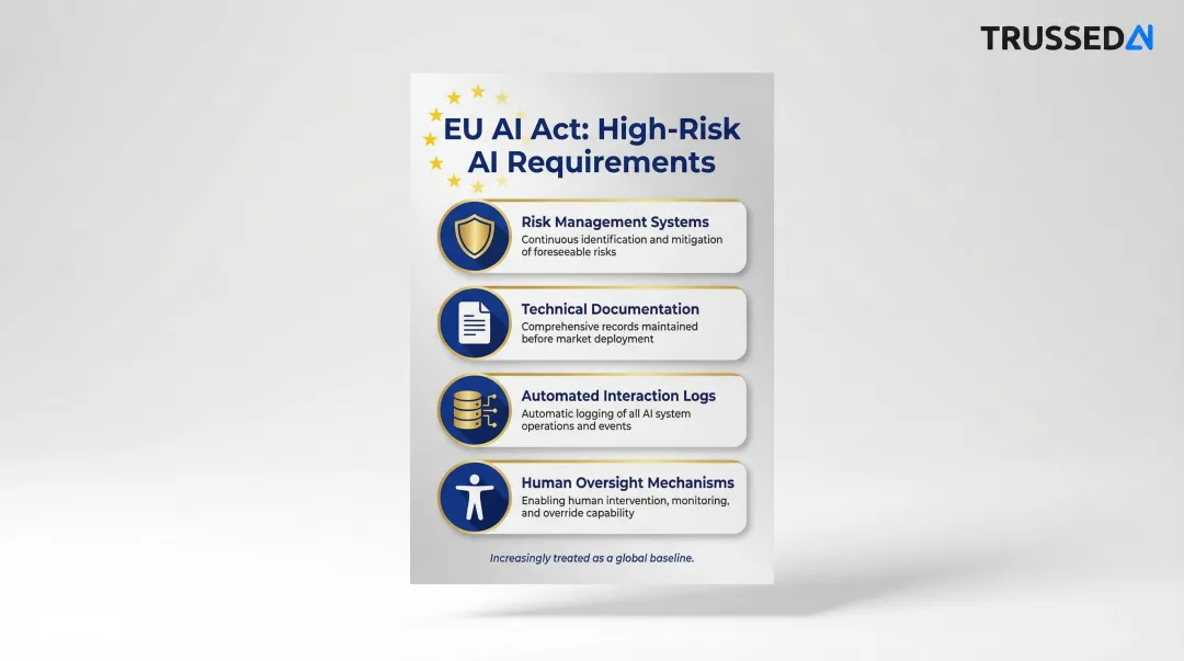 EU AI Act high-risk financial AI system compliance requirements four-pillar breakdown