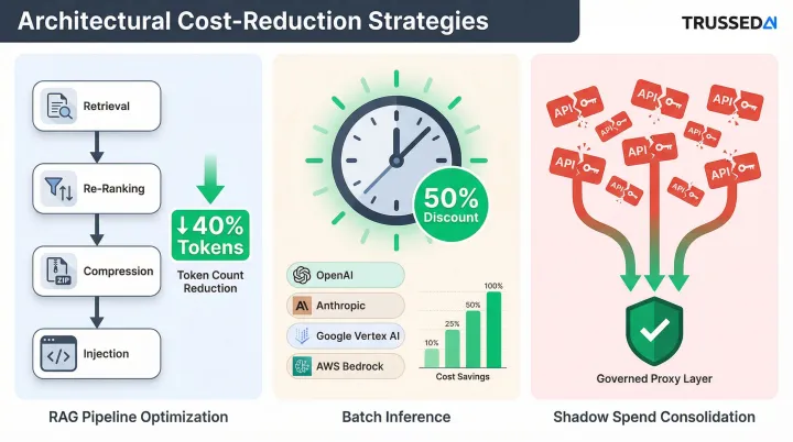RAG pipeline optimization batch inference and shadow spend consolidation architectural cost strategies