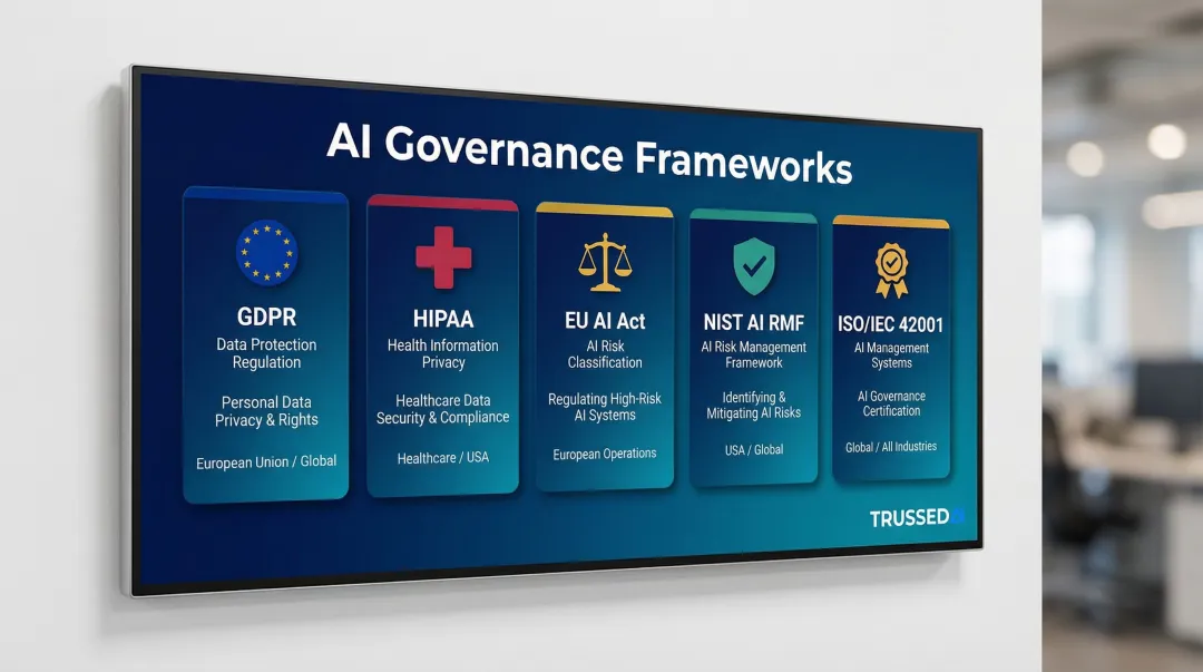 AI governance regulatory frameworks comparison by industry and geography alignment