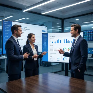 Bank AI governance dashboard and compliance review