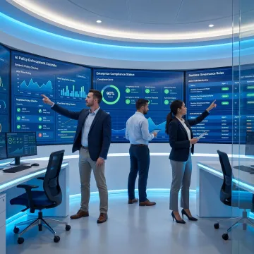 AI governance platform enforcing usage policies