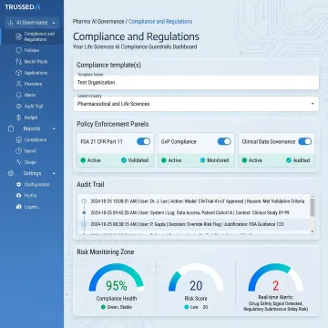 Runtime AI governance for regulated life sciences