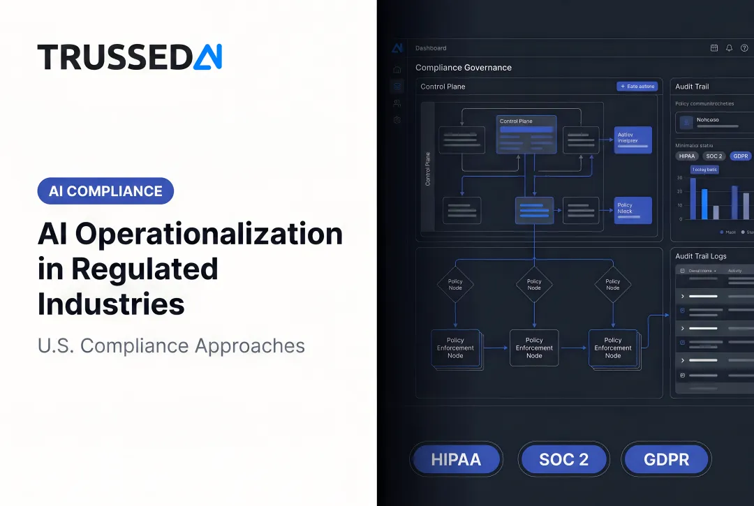 AI Operationalization in Regulated Industries: U.S. Compliance Approaches