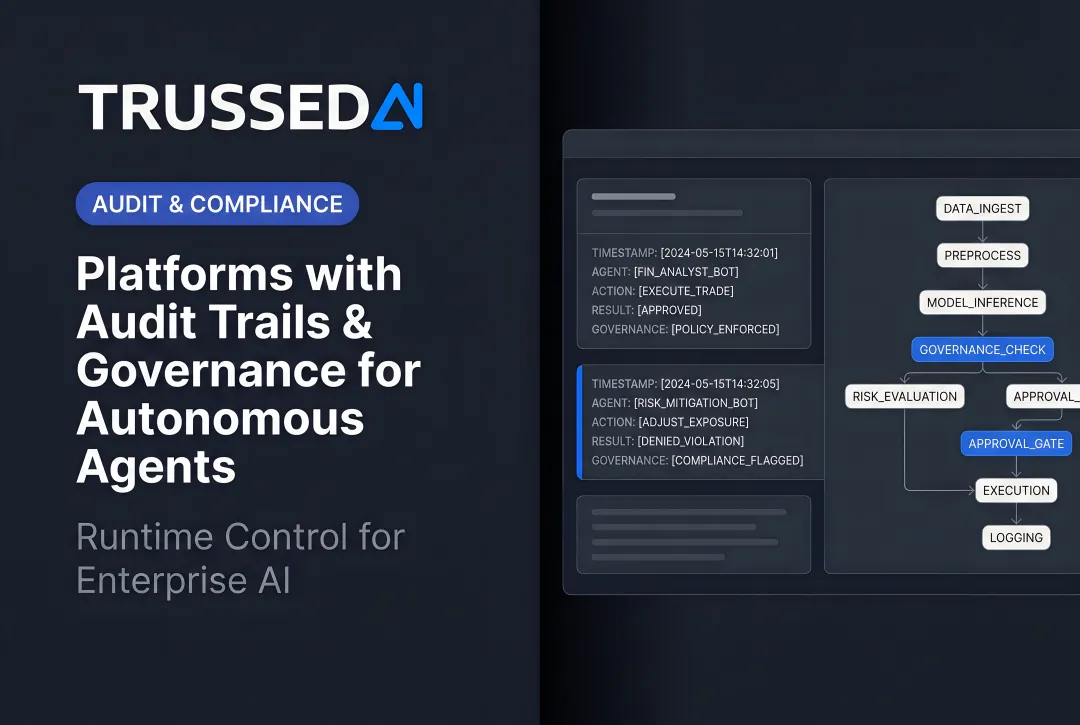 Platforms with Audit Trails & Governance for Autonomous Agents