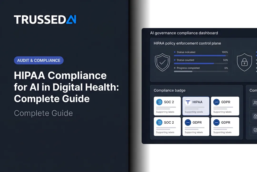 HIPAA Compliance for AI in Digital Health: Complete Guide