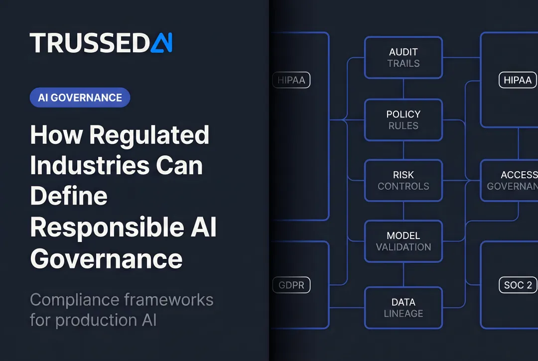 How Regulated Industries Can Define Responsible AI Governance