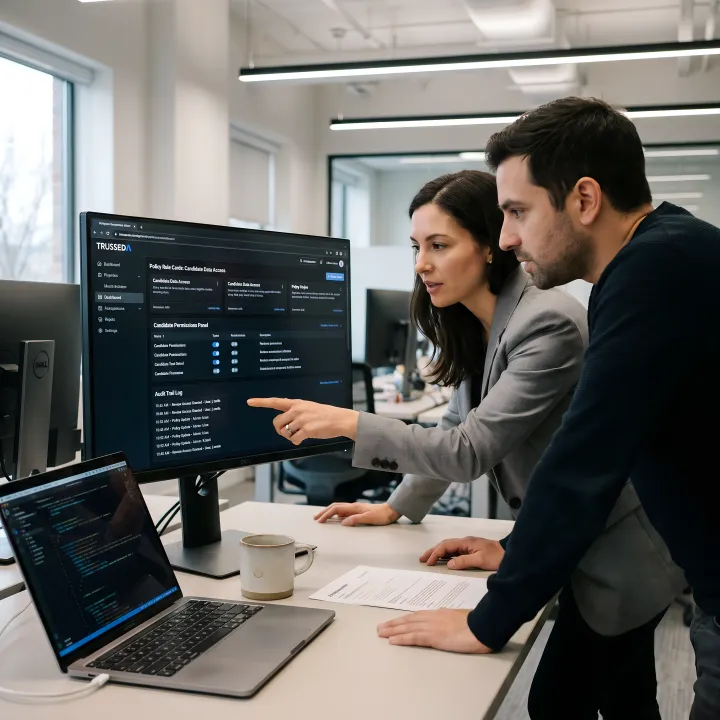 HR AI governance controls in action
