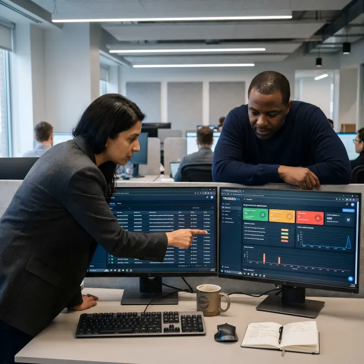 AI incident response monitoring dashboard