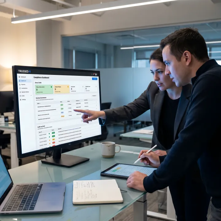 AI governance platform enforcing usage policies