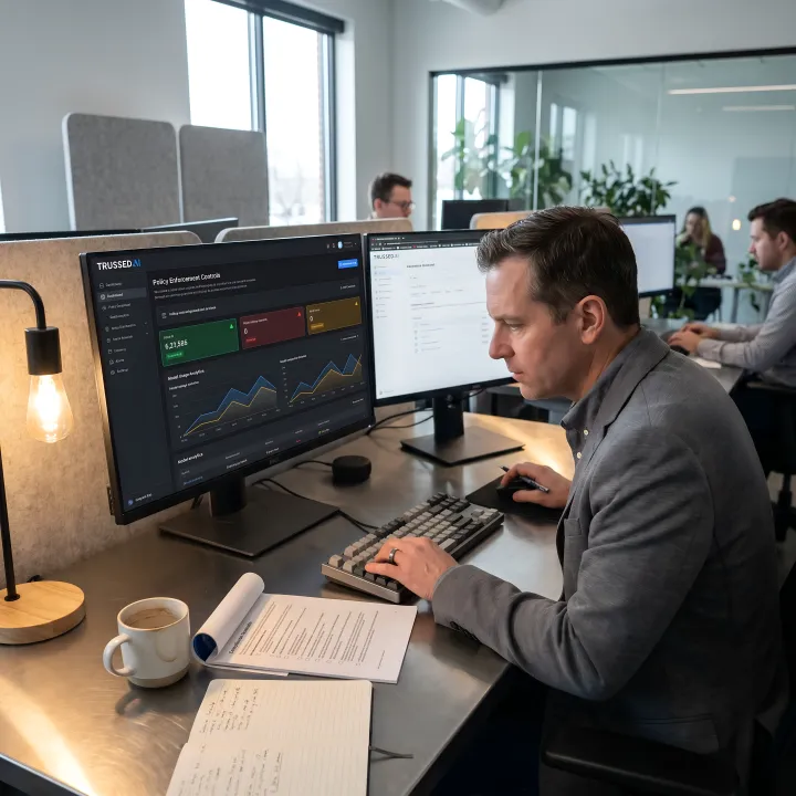 AI governance platform monitoring enterprise usage