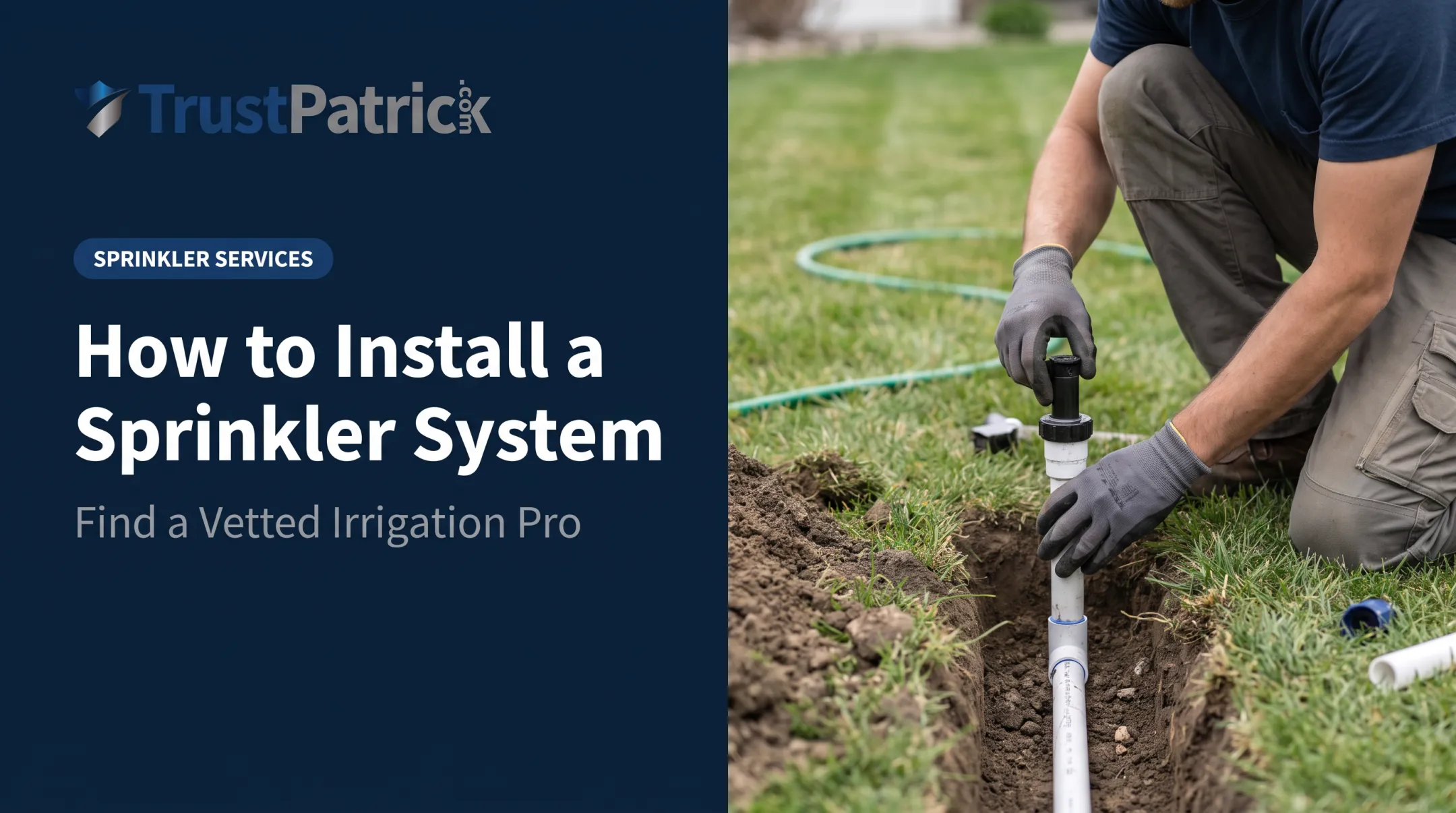 How to Install a Sprinkler System