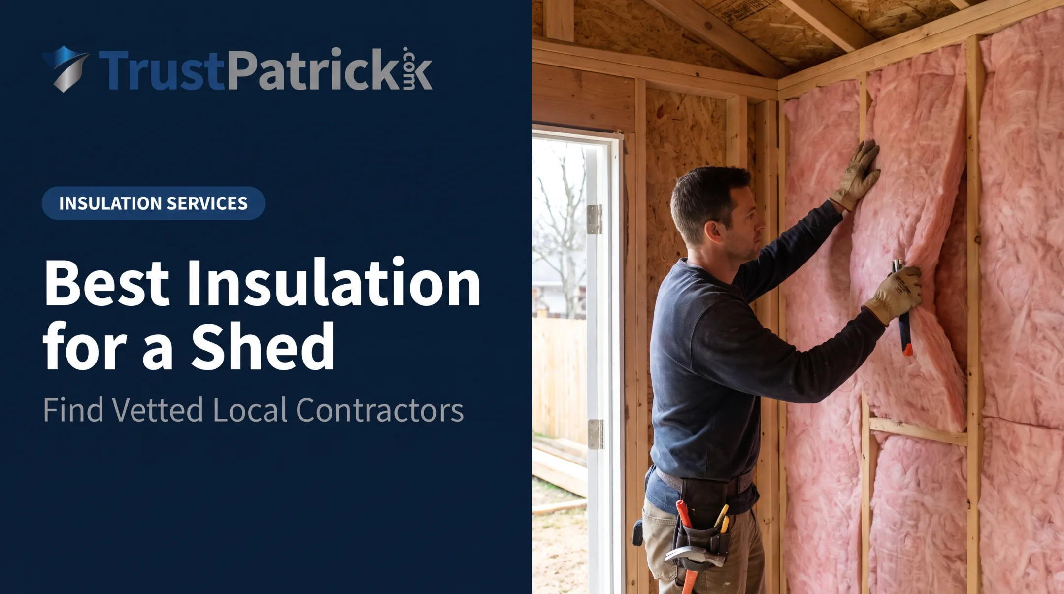 Best Insulation for a Shed