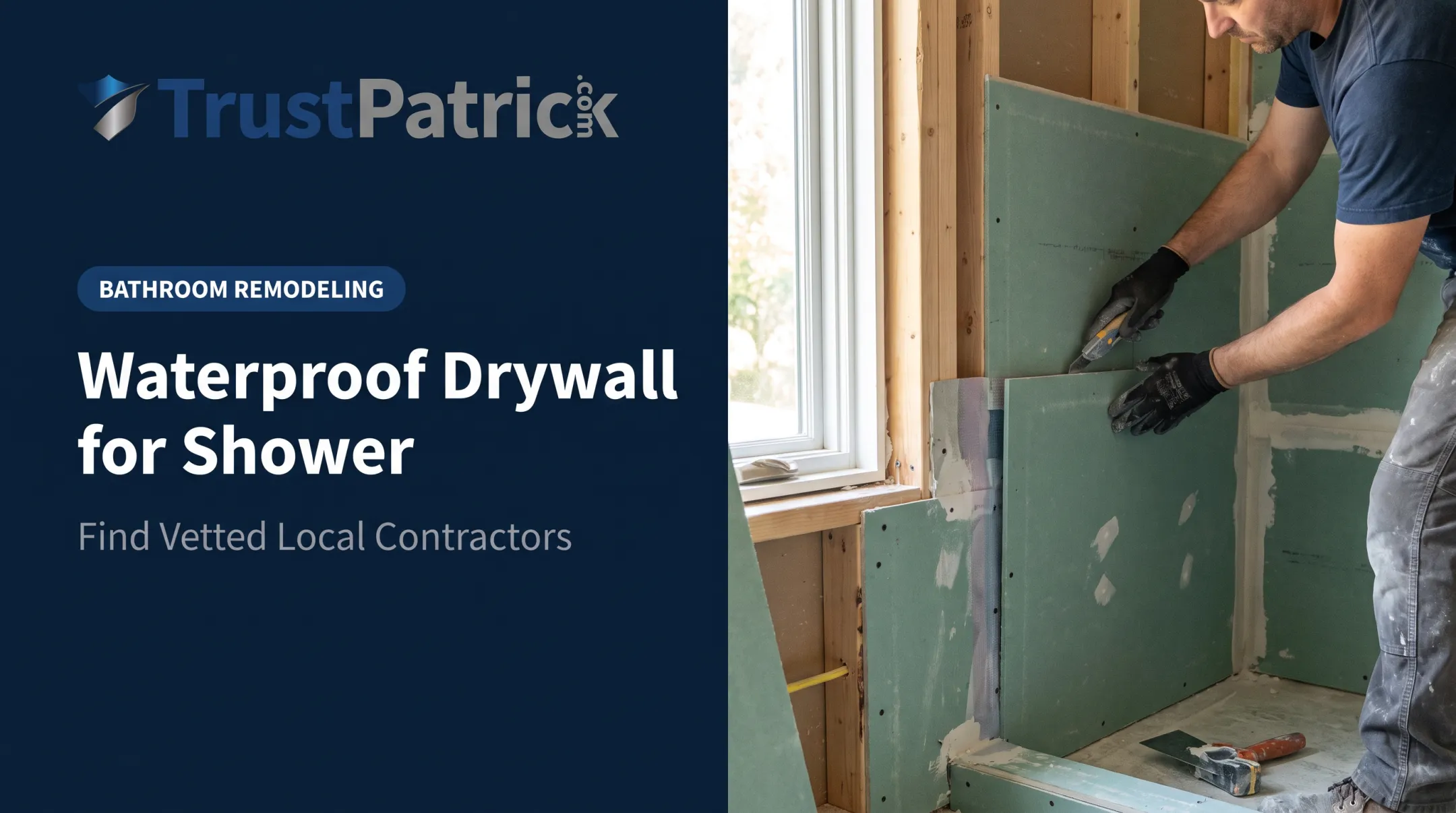 Waterproof Drywall for Shower