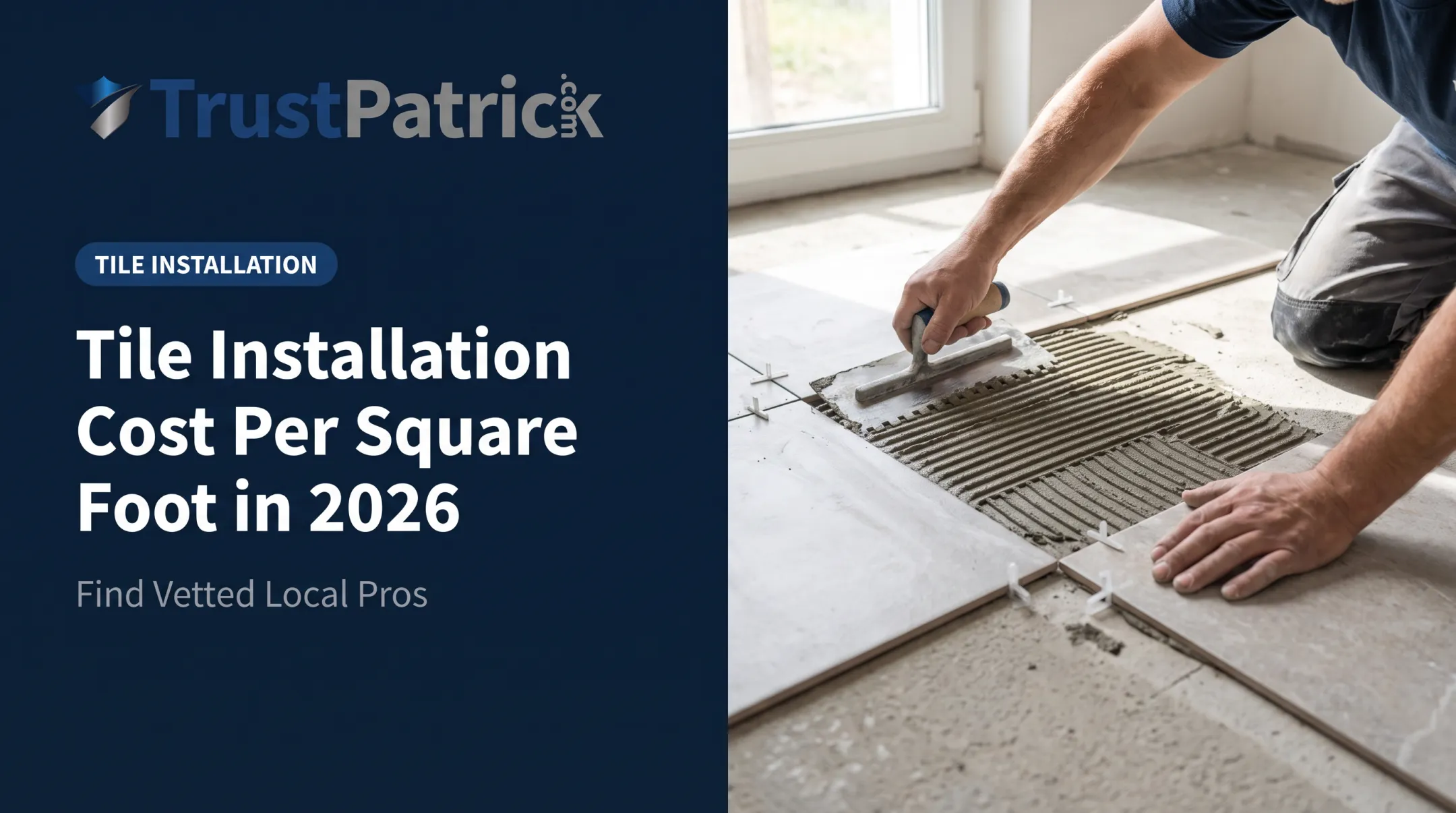 Tile Installation Cost Per Square Foot in 2026